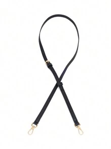 Women's Handbag Replacement Shoulder Strap, Adjustable Crossbody Strap - Black - View 2