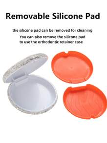 1 件便携式固定盒，多色储物容器，闪亮固定盒分配瓶，防水固定盒，适合户外露营旅行 - 彩色 - 查看 5