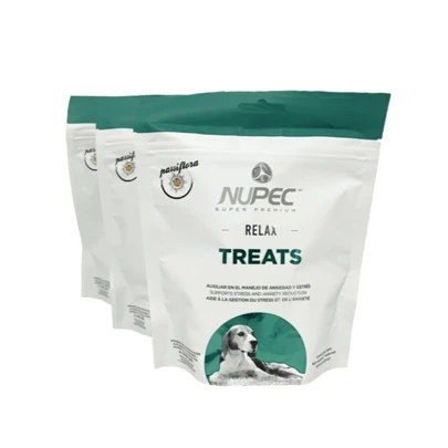 Nupec Treats premios para perro, paquete de 3 bolsas 180g c/u