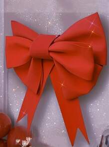 1pc DIY Sponge Paper Bow, Extra Large Fashion Color Bow For Craft Shop Decoration, Wedding, Valentine's Day, New Year's Eve, Birthday Hanging Decor, Home Decor, Scene Decor, Theme Party Decor, Decoration Best Gifts Birthday