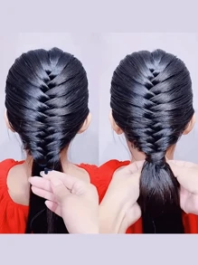 1 szt./2 szt. Warkocz Fishtail Wave Braider, Warkocz Octopus, Twisted Braid Maker, Narzędzie do stylizacji włosów, Narzędzie do upięć