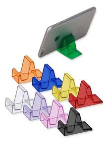1 Unit Acrylic Cell Phone Holder Resale, Colorful Souvenir Promotion New - trái cam - Xem 2