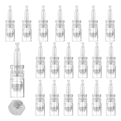 Aguja De 12 36 Pinos Dermapen Caja De 15pcs Cartucho de repuesto desechable, cartuchos de repuesto para bolígrafo