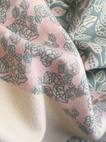 1pc Elegant Floral Jacquard Scarf, Warm & Versatile For Women, Suitable For Air-Conditioned Rooms, Autumn/Winter, Fashion Neck Warmer, Shawl, Dual-Use, Ideal Gift - Multicolor - View 4