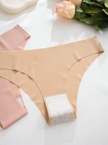 5 chiếc quần lót thể thao cạp trễ gợi cảm mềm mại thoải mái thoáng khí cho nữ - Nhiều màu - Xem 8