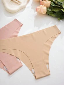 5 chiếc quần lót thể thao cạp trễ gợi cảm mềm mại thoải mái thoáng khí cho nữ - Nhiều màu - Xem 7