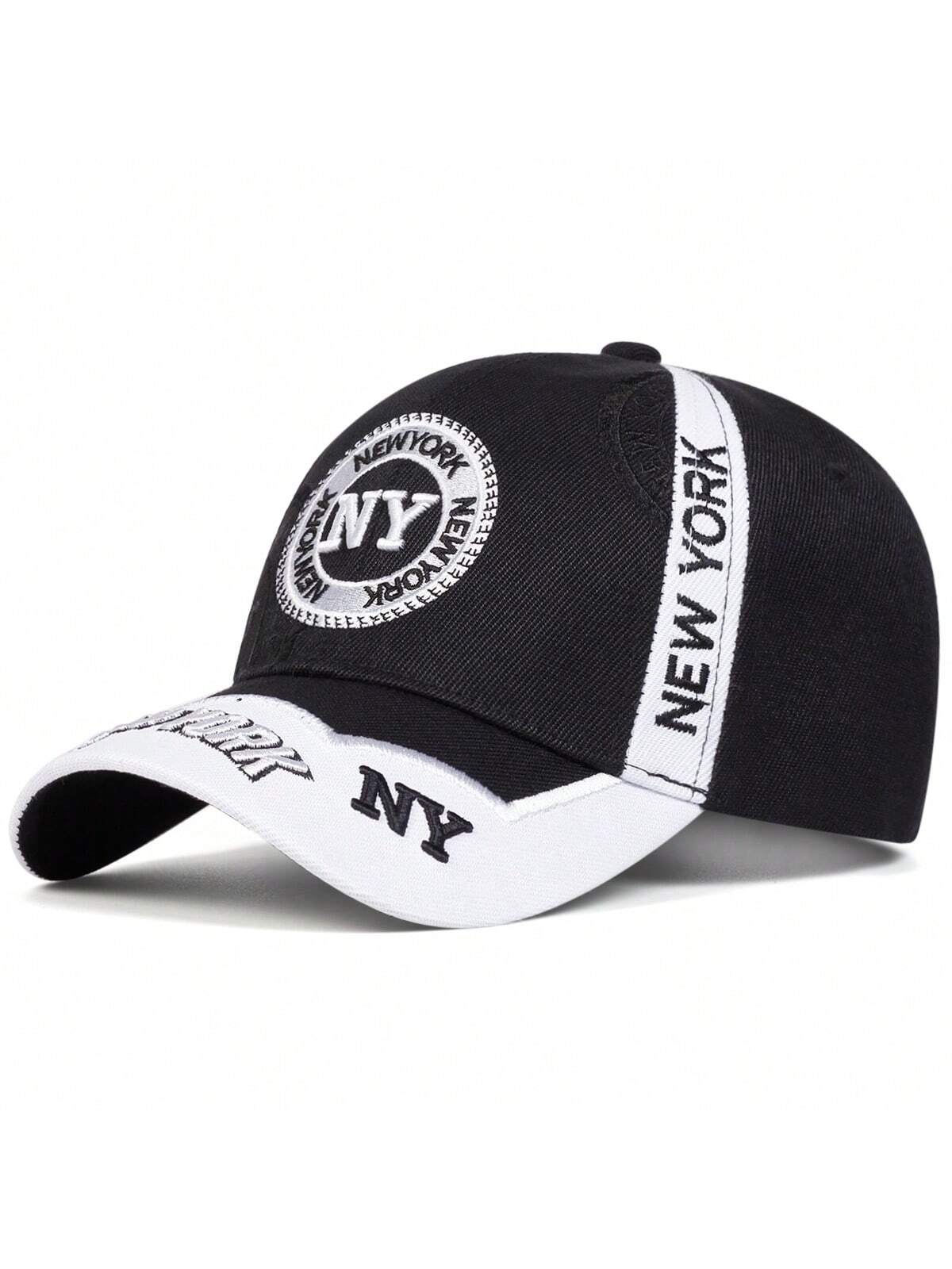 AR قبعة بيسبول بتصميم رقعي NY للرجال، قبعة رياضية...