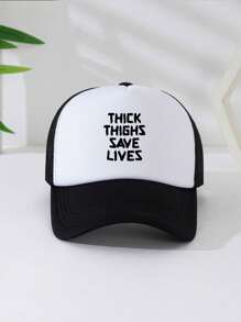 1 chiếc mũ lưỡi trai lưới xốp in hình ngộ nghĩnh, phù hợp cho cả nam và nữ, thích hợp đội hàng ngày, đi du lịch ngoài trời, leo núi, đi biển, nghỉ lễ Halloween, mùa hè, các dịp lễ khác. - Nhiều màu - Xem 4