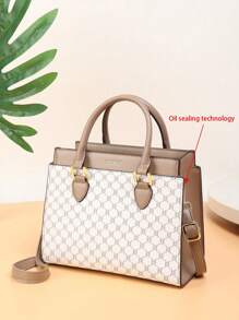 Dedoo 女士新款复古时尚小丑中年奢华欧美大容量斜挎包，适合旅行、购物、聚会等场合 - 彩色 - 查看 2