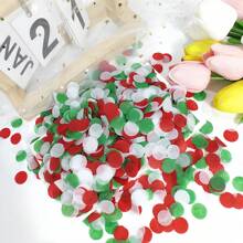 1pc/10g 1.5cm Multi-Color Confetti Round Shape, Birthday/Christmas/Carnival, New Year Party Table Decoration, Balloon Decoration,Christmas - Various Color Specifications - View 12
