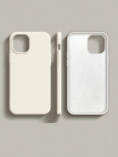 Funda de teléfono de silicona líquida de 2.0 mm de grosor, compatible con Apple 16/15/14/13/12/11 Pro Max y Galaxy S24U/S23/S22/S25 Series, funda protectora de cobertura completa a prueba de agua, a prueba de golpes y resistente a arañazos