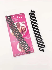 1 szt./2 szt. Warkocz Fishtail Wave Braider, Warkocz Octopus, Twisted Braid Maker, Narzędzie do stylizacji włosów, Narzędzie do upięć