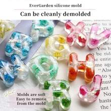 1-3pcs Small, Medium & Large Alphabet Silicone Molds, 26 Letter Crystal Resin Molds For DIY Pendant, Keychain, Water Cup, Backpack Decoration - Multicolor - View 2