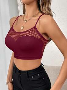 5pcs/Set Women Mesh Breathable Sexy Crisscross Front Closure Bra Lingerie