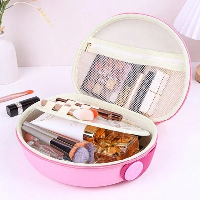 1pc Extra Large Capacity Ins Style Waterproof Cosmetic Bag, Multi-Purpose EVA Toiletry Pouch For Travel, Meets Women's Daily Makeup Needs, Handheld And Easy To Carry Bag, Room Decor, Bags, Makeup Bag, Organizer, Storage, Makeup Bag, Toiletry Bag, Desk Organiser, Cosmetic Bag, Makeup Bag Makeup Pouch, Makeup Bag, Makeup Bags, Small Makeup Bag, Cosmetic Bag, Christmas Gifts, Pouch, Clutch / Small Handbag, Makeup Organizer, Pouch, Brush Holder, Mini Pouch, Large Capacity Pouch,Gifts For Women,Christmas Gifts,Gift Ideas For Women,Makeup Pouch,Travel Essential