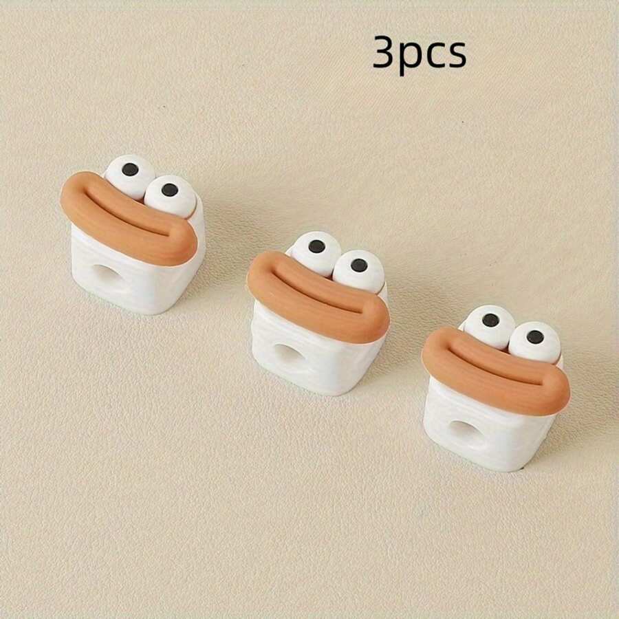 3pcs/6pcs Cord Organizer Clips, Desktop Charging Cable Holder
