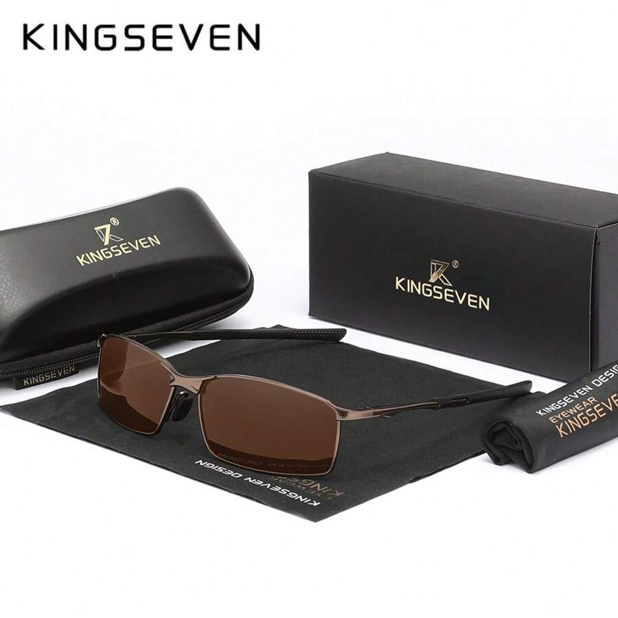 KINGSEVEN KINGSEVEN Sunglasses Polarized Men's Glasses Male Sun Glasses