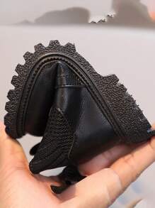 1 Pair Kids/Toddler Girls Boots, Anti-Slip Autumn/Winter Style
