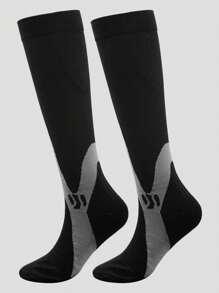 Unisex Professional Sports Long Compression Socks Suitable For Running, Cycling, Football - Multicolor - View 23