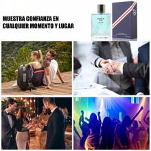 Paulo Blue 100 Ml Perfume, Stands Out For Its Elegance And A Fresh And Modern Aroma For Men. Its Fragrance Is Long-Lasting, Perfect For Those Looking For A Touch Of Sophistication And Freshness. - 藍色 - 查看 3