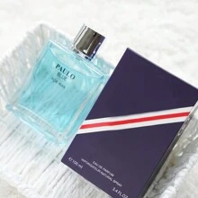 Paulo Blue 100 Ml Perfume, Stands Out For Its Elegance And A Fresh And Modern Aroma For Men. Its Fragrance Is Long-Lasting, Perfect For Those Looking For A Touch Of Sophistication And Freshness. - 藍色 - 查看 5