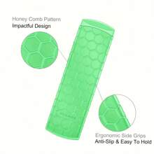 3pcs Grow In The Dark Remote Control Cover Case For ROKU, For TCL Hisense Remote Control - xanh lam + xanh lá cây + tím - Xem 4