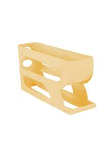 1 件冰箱鸡蛋架、自动滚动鸡蛋架支架、节省空间的自动滚动鸡蛋分配器、大容量鸡蛋整理器，可存放 30 个鸡蛋、盒式自动滚动鸡蛋架、可堆叠鸡蛋收纳盒、滑动设计、独立塑料鸡蛋托盘、厨房储物盒、保鲜容器、侧门鸡蛋分配器配件，适用于冰箱、厨房、橱柜或桌面