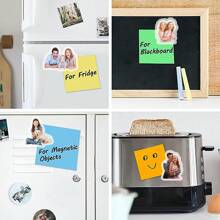 1Pc Custom Photo Pe Refrigerator Sticker, Personalized Printing Of Any Design For Your Home Decor Photo Refrigerator Sticker, Suitable For Offices And Kitchens, Storage Cabinet Magnets, Refrigerator Magnets,It Is The Ideal Gift For Families, Friends, Weddings, Christmas And Valentine'S Day Celebrations.