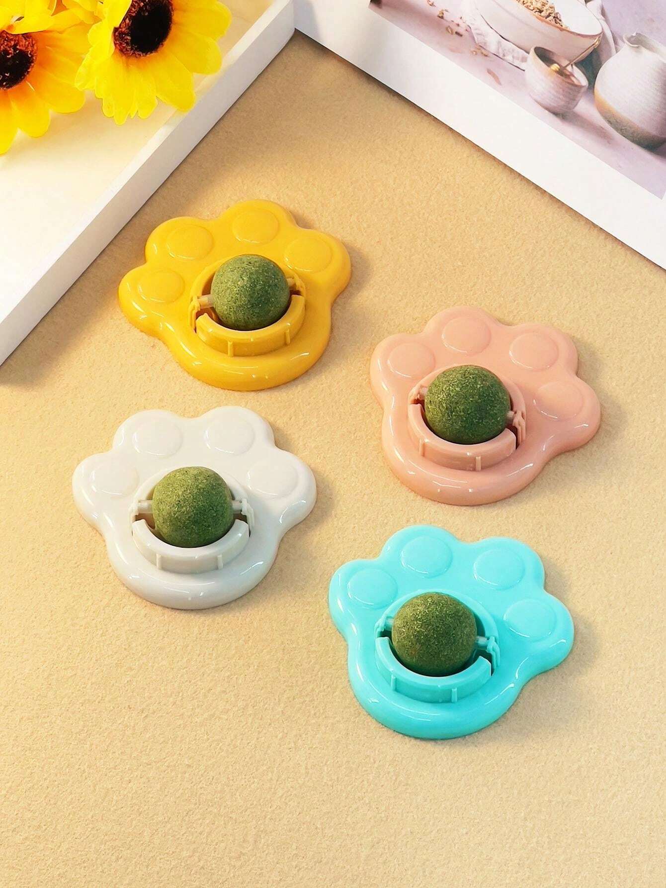 1 BallAndBall Catnip Ball, Cat Toys, Cat Play Toys, Can Be Attached