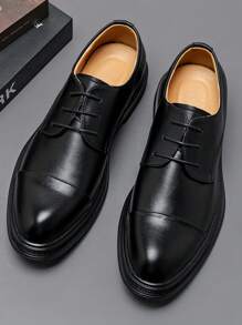 Men's Formal British Style Dress Shoes With Double Buckles, Fashion Minimalist Design Wedding Shoes, Suitable For Teen Summer Casual, Outdoor Athletic, Vacation Travel, Graduation Gifts, Birthday Dress Accessories