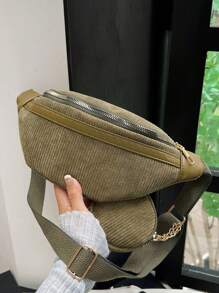 大容量包包女2024新款小众设计斜挎布包运动网红流行单肩胸包