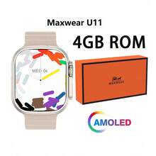Smart Watch U11 Smartwatch Lsland Compass Series 9 Sports Watch Bluetooth Call Fitness Health Monitoring - 灰色的 - 查看 1