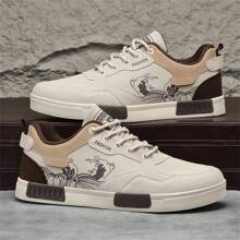 Giày thể thao ngoài trời thường ngày cho nam - Giày thể thao nhẹ chống thấm nước thời trang - Giày trượt ván đế dày bền thoải mái cỡ 38-47 - Giày thể thao da lộn chống trượt mọi mùa cỡ lớn - Màu nâu  Mocha - Xem 9