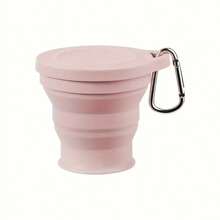 Silicone Collapsible Travel Cup With Lid - Insulated, Reusable, Hand Wash Only - Multipurpose Folding Silicone Mug For Camping, Hiking & Outdoors