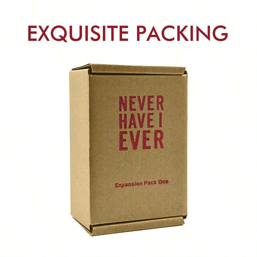 Party Card Game Never Have I Ever Expansion Pack One Card Game Set Fun