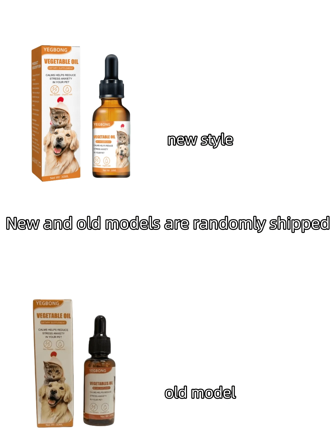 Cat & Dog Care Essence - Suplement diety dla kotów i psów, olej lniany ...