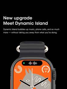 Smart Watch U11 Smartwatch Lsland Compass Series 9 Sports Watch Bluetooth Call Fitness Health Monitoring - 粉紅色的 - 查看 4