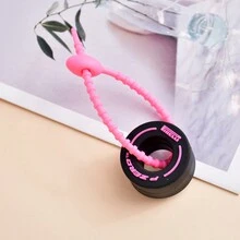 1pc Racing Tire Shaped Keychain, Novelty Car Tire Keyring, Gift Accessories Halloween - Multicolor - View 14