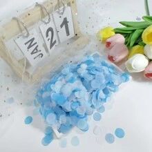 1pc/10g 1,5cm Giấy vụn nhiều màu, nhiều màu pha trộn cho tiệc sinh nhật, kỷ niệm, Giáng sinh, lễ hội, lễ mừng năm mới, trang trí sinh nhật lần thứ 1, trang trí bàn & bóng bay, Giáng sinh - Thông số kỹ thuật màu sắc khác nhau - Xem 26