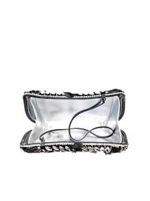 Luxurious Black/Silver Crystal Clutches Bags Butterfly Design Evening Purses For Wedding Bride,All Handmade Rhinestone Handbags,All Handmade Rhinestone Women Party Clutches,Rhinestone Handbags With Chain For Party&Prom Events Dinner Bag,Best Gift For Women