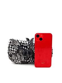 Luxurious Black/Silver Crystal Clutches Bags Butterfly Design Evening Purses For Wedding Bride,All Handmade Rhinestone Handbags,All Handmade Rhinestone Women Party Clutches,Rhinestone Handbags With Chain For Party&Prom Events Dinner Bag,Best Gift For Women