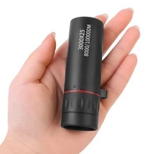 1pc 3000x25 High Definition Long Range Adult Monocular Telescope, 10x Magnification Durable BAK-4 Prism FMC Coated High-Quality Monocular Telescope, Compact Powerful Adult Monocular For Exploration, Hiking, Camping, Ideal Gift
