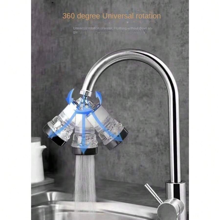 3Mode Faucet Splash Guard With Extra Long Filtered Spout Standard