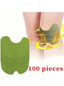 100/50/20/5 Pieces, Wormwood Knee Patch, Wormwood Knee Patch, Wormwood Back Patch, Wormwood Neck Patch, Wormwood Hot Patch, Moxibustion Patch, Joint Patch, Hot Compress Patch, Cervical Patch, Relieve Anxiety, Suitable For Daily Use - Multicolor - View 7
