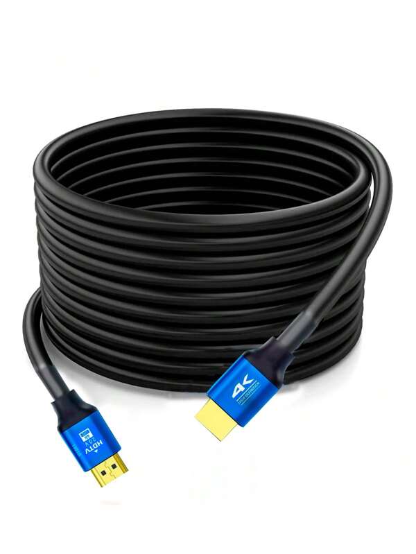 Cable HD 4K 2.0 de Alta Velocidad 18Gbps Compatible con TV/Laptop/PC/HDTV 10 METROS