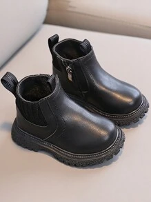 1 Pair Kids/Toddler Girls Boots, Anti-Slip Autumn/Winter Style