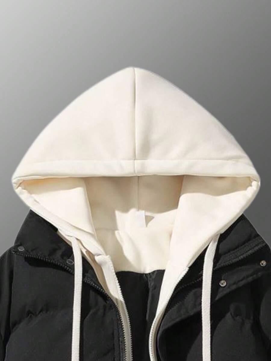 2024 New Men's Winter Casual Versatile Outdoor Padded Coat SHEIN UK