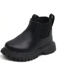 1 Pair Kids/Toddler Girls Boots, Anti-Slip Autumn/Winter Style