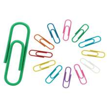 100 pièces-200 pièces/paquet de trombones colorés en papier enduit de vinyle, 1,1 pouces/28 mm. Pinces à dossier en métal pour la maison, l'école, la gestion de documents de bureau, la rentrée scolaire, les fournitures scolaires