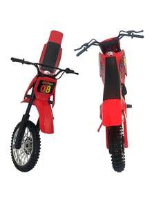 Toy Motocross Bike With Stand - 紅色 - 查看 3